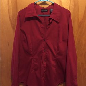 Gentle used New York & Company button down blouse